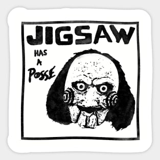 Kill By Kill's Jigsaw Has A Posse Sticker